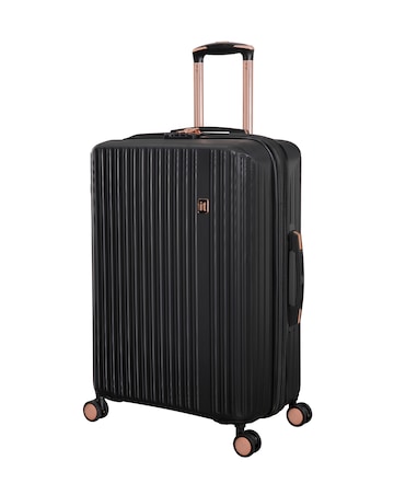 IT Luggage Luxuriate 3pc Suitcase Set - Black