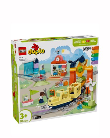 LEGO DUPLO Big Interactive Community Toy Train Set 10428
