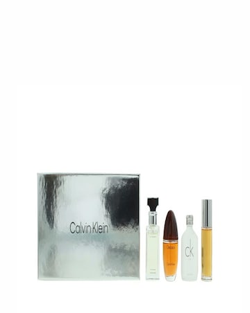 Calvin Klein Ladies 4-piece 15ml Mini Fragrance Set