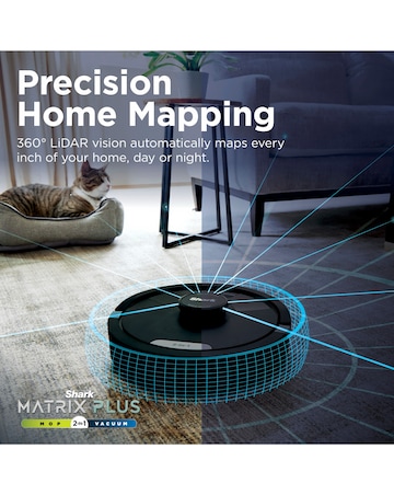Shark Matrix Plus 2-in-1 RoboVac & Mop RV2620WDUK