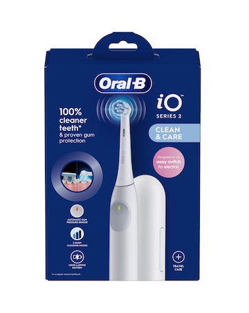 Oral-B iO2 Series Simple White + Travel Case
