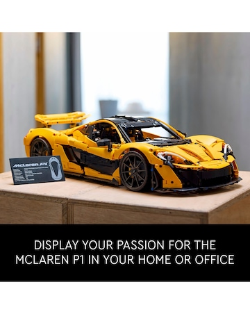 LEGO Technic McLaren P1 Model Car Set for Adults 42172
