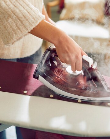 Breville Super Steam Ceramic Iron - Wine