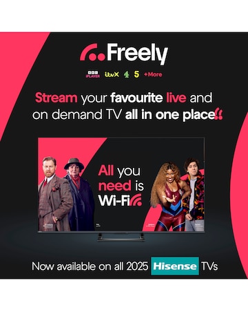 Hisense 50A6QTUK 50in 4K Ultra HD HDR LED Smart TV