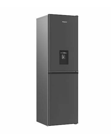 Hotpoint HPKH1261WXBR4UK 50/50 Fridge Freezer With Water Dispenser - Dark Silver
