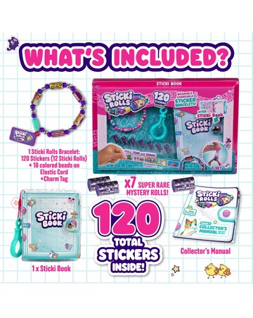 Sticki Rolls Sticki Book Pack S2