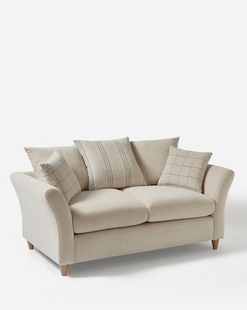 Clover Fabric Scatterback 2 Seater Sofa