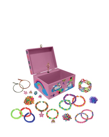 Magical Musical Colour Your Own Jewellery Box Set