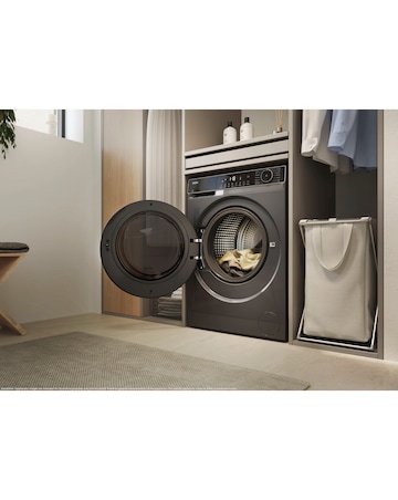 Haier HWD120BP14357GUK 12/8kg Washer Dryer Graphite