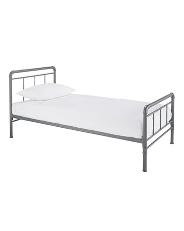 Bowen Metal Bed Frame with 3 Layer Memory Foam Hybrid Mattress