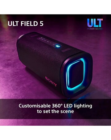 Sony ULT Field 5 Portable Wireless Speaker - Black