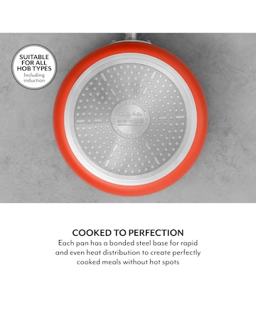 Sur La Table 4 Piece Pan Set Orange