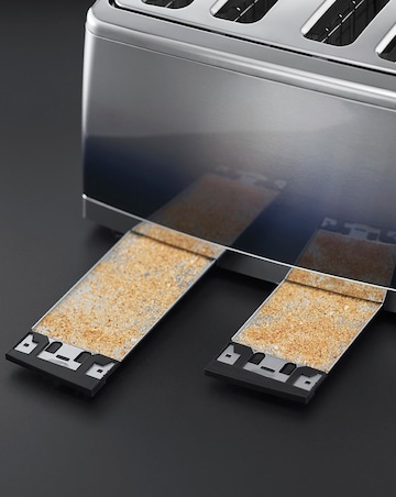 Russell Hobbs 25141 Eclipse Midnight Blue 4 Slice Toaster