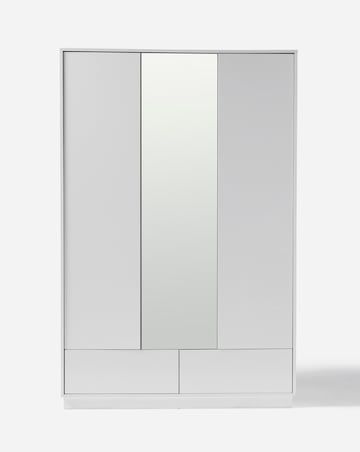 Bede 3 Door Wardrobe with Mirror
