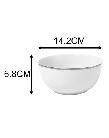 Waterside Platinum 12 Piece Dinner Set