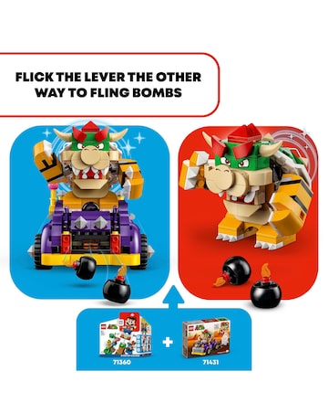 LEGO Super Mario Bowser's Muscle Car Expansion Set Toy 71431