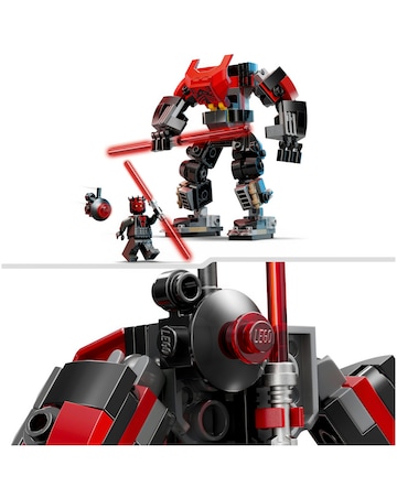 LEGO Star Wars: The Clone Wars Darth Maul Mech Building Toy for Kids 75411