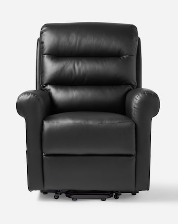 Brockton Faux Leather Electric Recliner Armchair