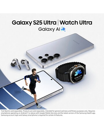 Samsung Galaxy S25 Ultra 512GB (Titanium Blue) & Samsung Galaxy Buds3 Pro Bundle