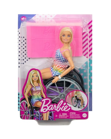 Barbie Fashionistas Doll with Wheelchair & Ramp