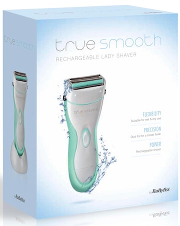 True Smooth 8770BU Rechargeable Lady Shaver