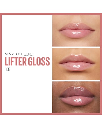 Maybelline Lifter Gloss Plumping Hydrating Lip Gloss Hyaluronic Acid 002 Ice