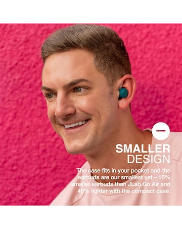 JLAB GO Air Pop True Wireless Earbuds - Teal