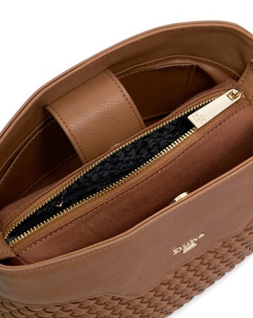 Dune Woven Top Handle Shoulder Bag