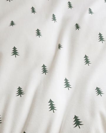 Fraser Fir Brushed Cotton Duvet Cover Set