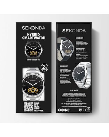 Sekonda Hybrid Smart Watch - Stainless Steel