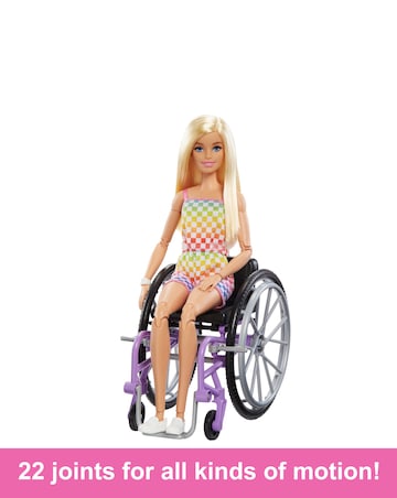 Barbie Fashionistas Doll with Wheelchair & Ramp