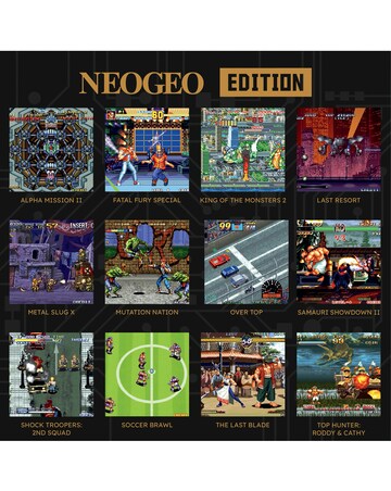 Hyper Mega Tech Neo Geo Edition Super Pocket Retro Handheld Gaming Console