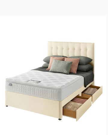 Silentnight 1000 Pocket Ortho Divan Set with 4 Drawers