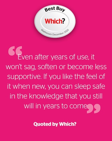 Silentnight 7 Zone Memory Foam Rolled Mattress - Medium Firm