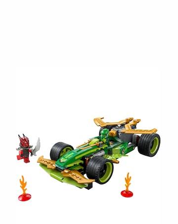 LEGO NINJAGO Lloyd's Pull-Back Race Car Toy Pretend Play Building Kit 71828
