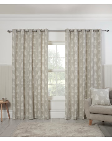 Sundour Esher Eyelet Curtains