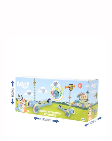 Bluey Mini Go! Tilt Scooter with Lights
