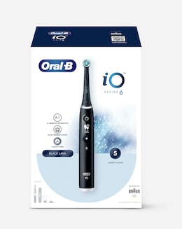 Oral-B iO6 Black Lava Electric Toothbrush + Travel Case