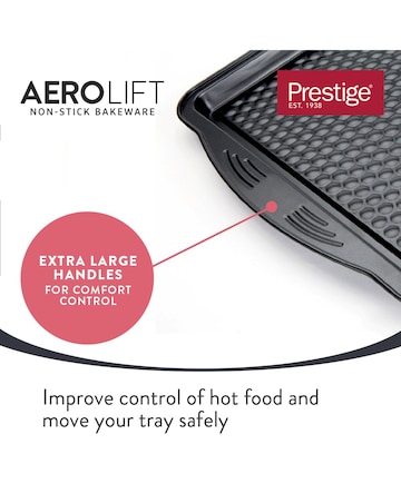 Prestige Aerolift 2 Piece Oven Tray Set