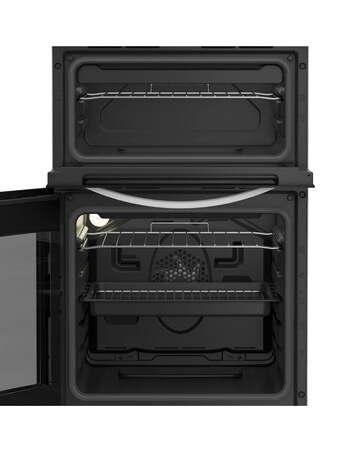 Indesit ITE5VMW 50cm Electric Twin Cooker with Ceramic Hob - White Installation