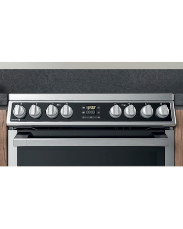 Hotpoint HDM67V8D2CX/UK 60cm Electric Double Cooker + Installation