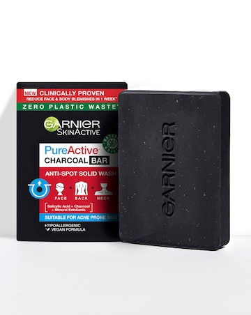 Garnier SkinActive Pure Active Charcoal Bar 100g