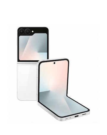 Samsung Galaxy Z Flip7 FE 256GB 5G - White - Galaxy AI