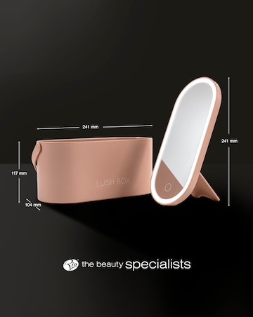 Rio Lush Illuminated Beauty Case