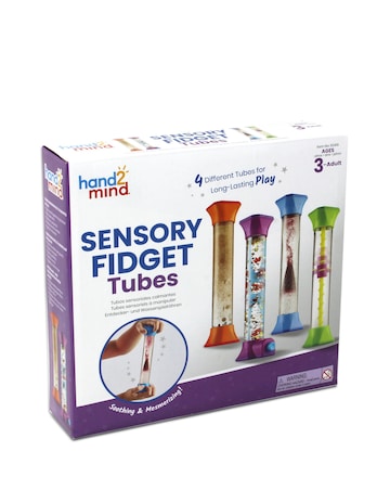 Learning Resources Sensory Fidget Tubes (Set of 4)
