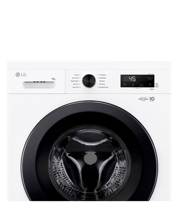 LG X10 Series Direct Drive F4X1009NWK 9kg Washing Machine with 1400 rpm - White