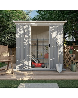 Yardmaster 6x4ft Tall Pent Metal Shed