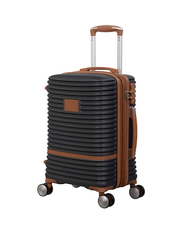 IT Luggage Replicating 3pc Suitcase Set - Charcoal
