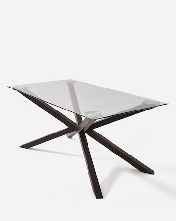 Bodie Black 6 Seater Dining Table