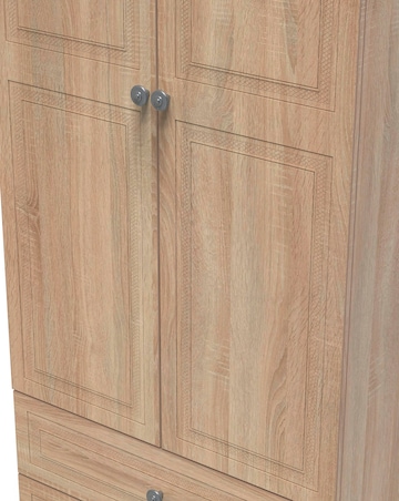 Richmond Ready Assembled 2 Door 2 Drawer Wardrobe
